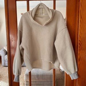 Free People Cowl Neck Pullover